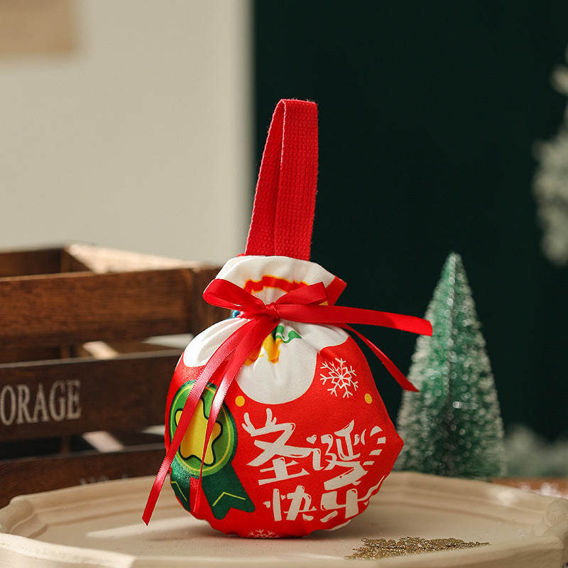 Wholesale Christmas Eve gift bag apple bag